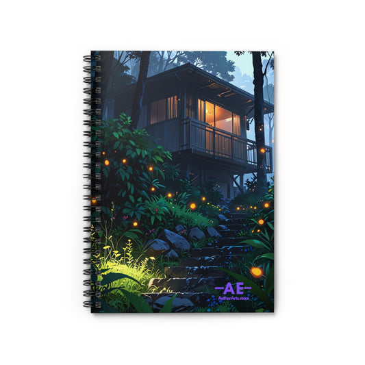 Enchanted Forest Spiral Notebook
