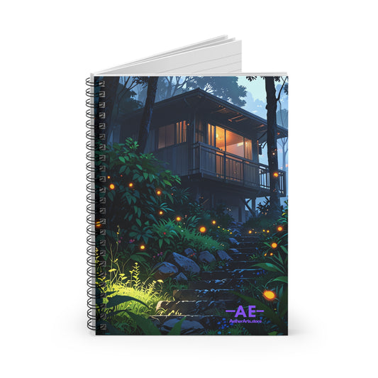 Enchanted Forest Spiral Notebook